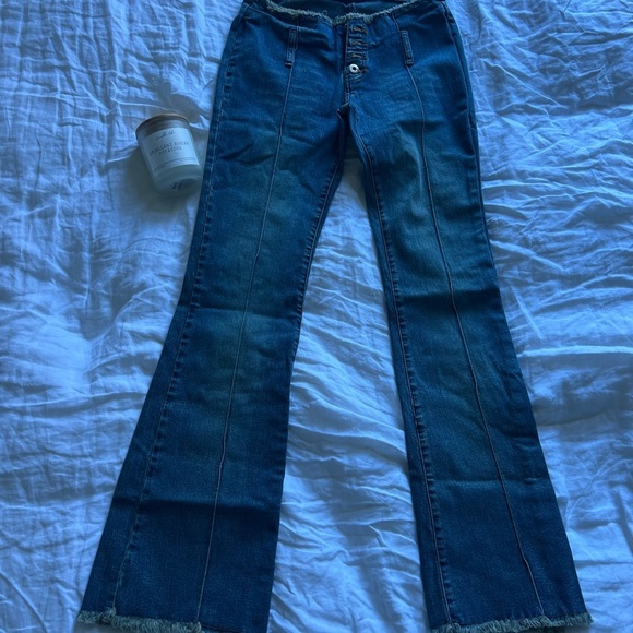 Rue21 Denim - Rue21 Dark Blue Flare Jeans